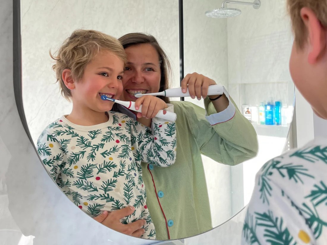 Náhradní hlavice - sonický zubní kartáček pro děti - Georganics